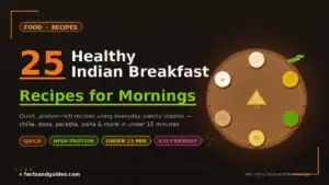 Healthy Indian Breakfast Recipes
